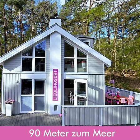 Pink Und Meer - Meerblick, Sauna, Kamin & Whirlpool Baabe Buitenkant foto