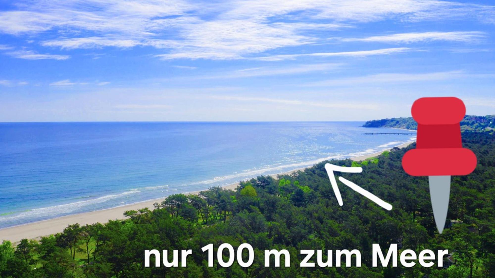 Pink Und Meer - Meerblick, Sauna, Kamin & Whirlpool Baabe Buitenkant foto