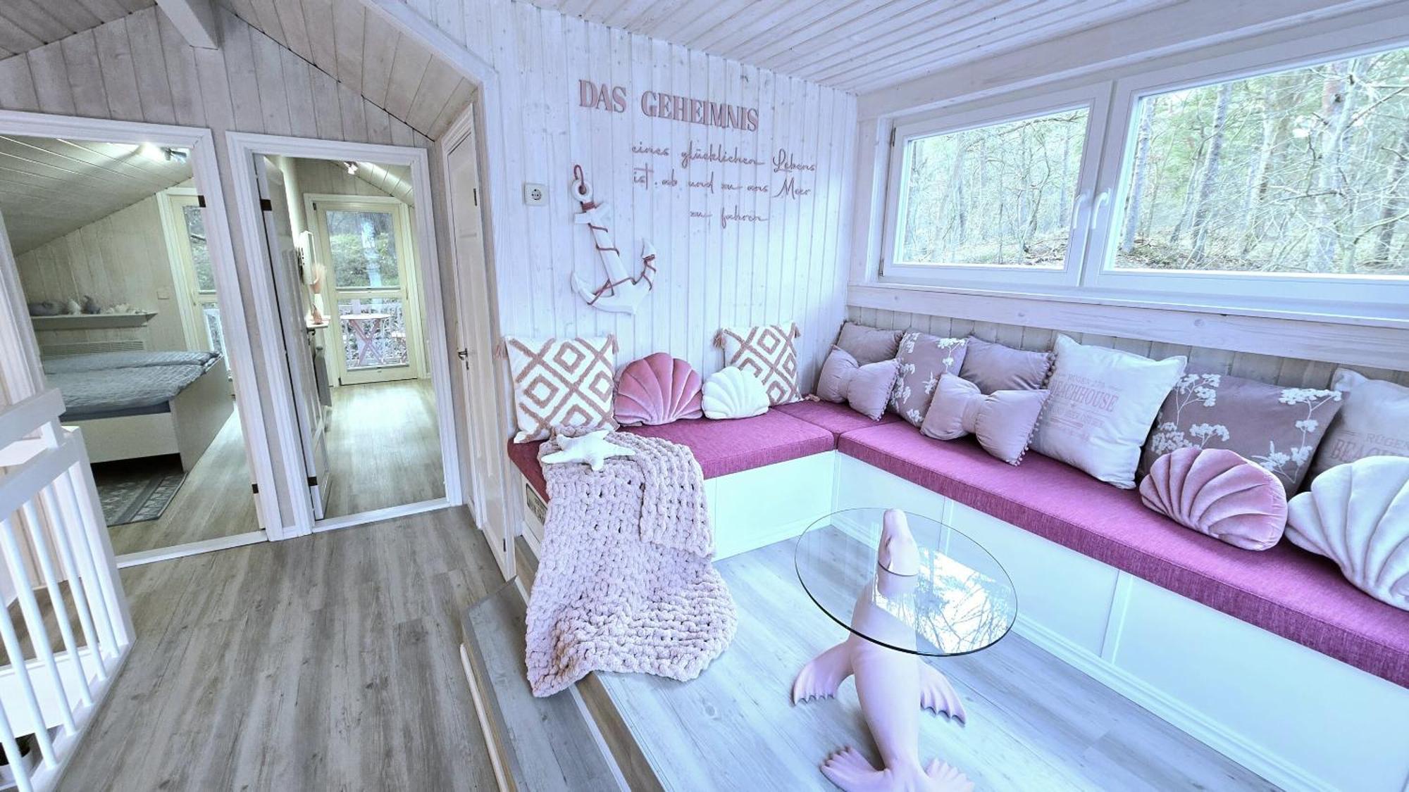 Pink Und Meer - Meerblick, Sauna, Kamin & Whirlpool Baabe Buitenkant foto
