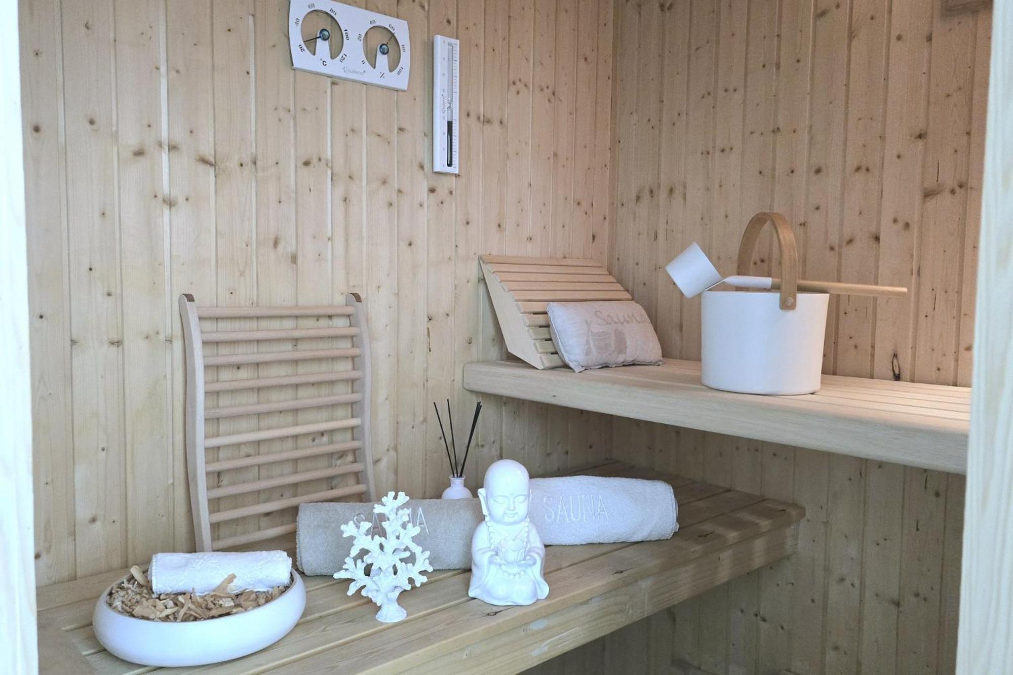 Pink Und Meer - Meerblick, Sauna, Kamin & Whirlpool Baabe Buitenkant foto