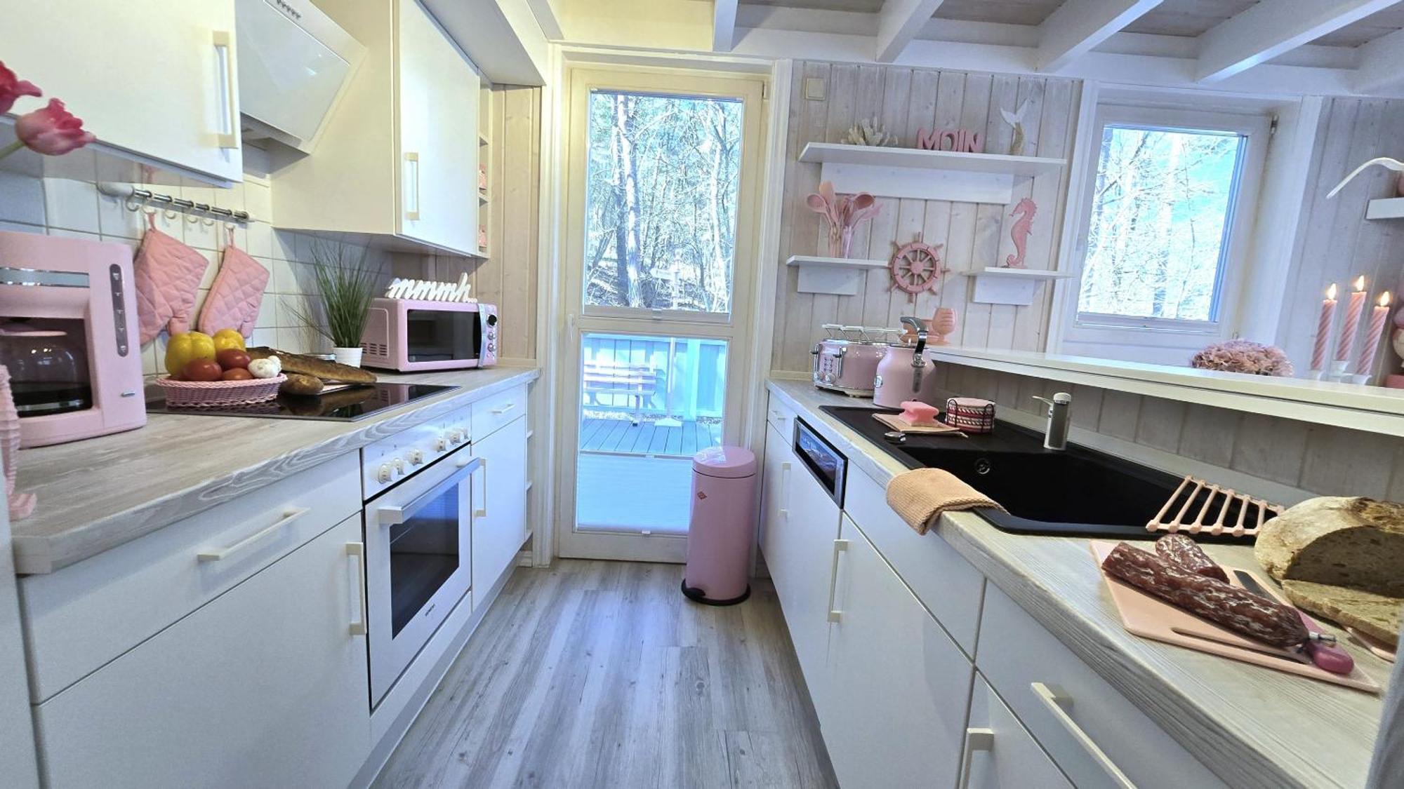 Pink Und Meer - Meerblick, Sauna, Kamin & Whirlpool Baabe Buitenkant foto