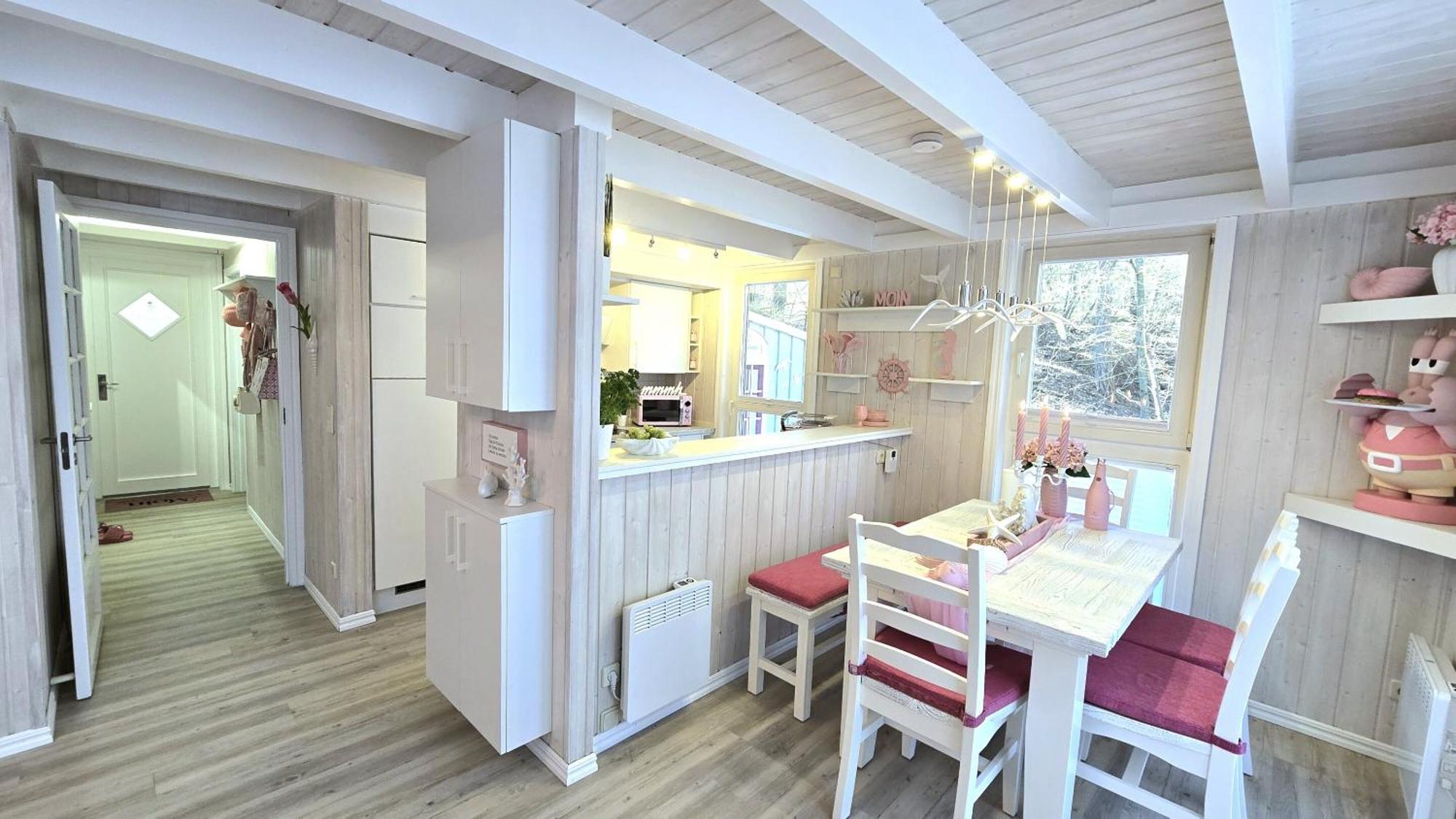 Pink Und Meer - Meerblick, Sauna, Kamin & Whirlpool Baabe Buitenkant foto