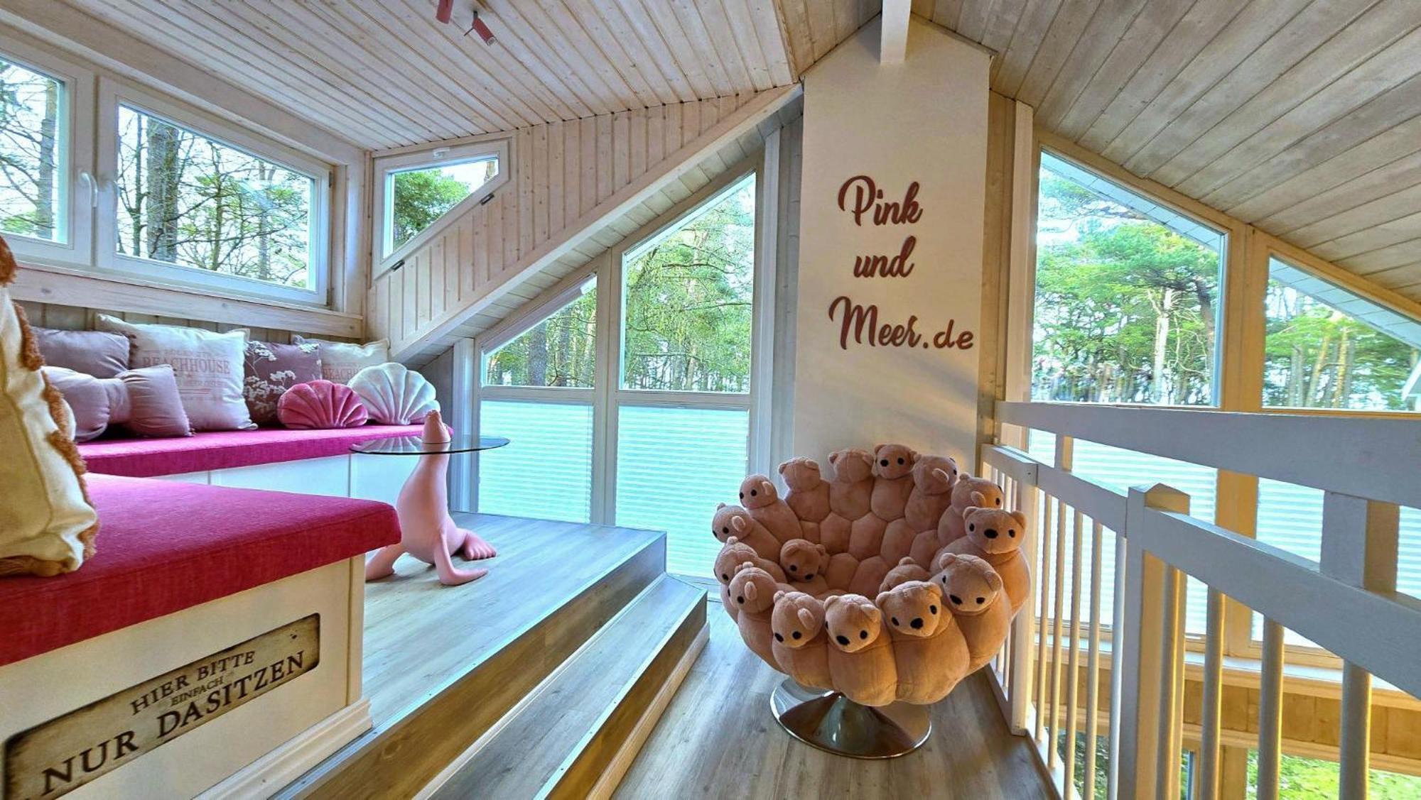 Pink Und Meer - Meerblick, Sauna, Kamin & Whirlpool Baabe Buitenkant foto