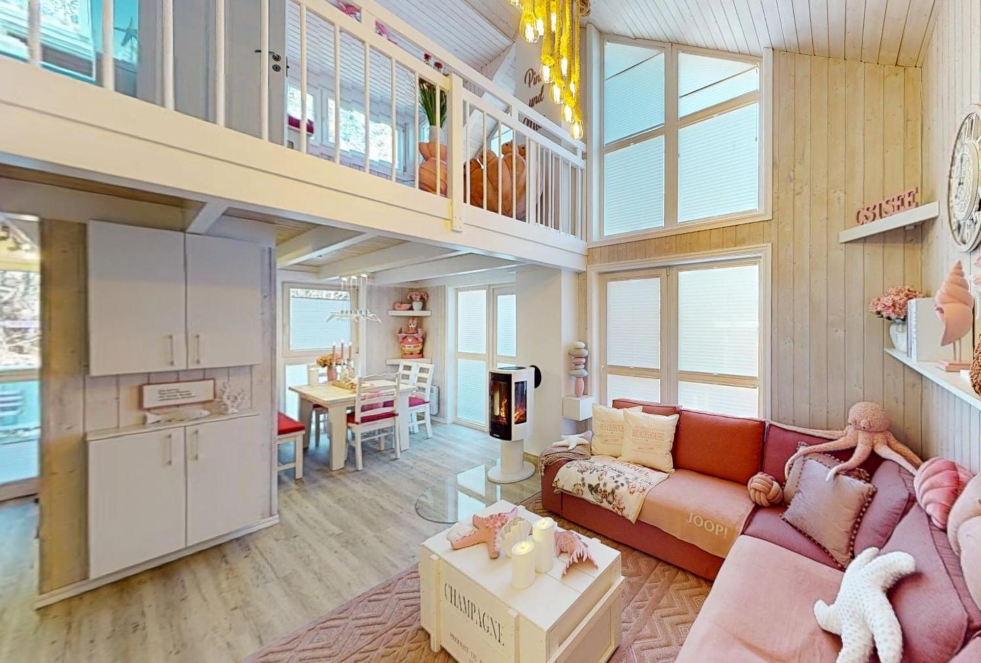 Pink Und Meer - Meerblick, Sauna, Kamin & Whirlpool Baabe Buitenkant foto